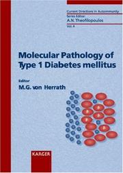 Molecular pathology of type 1 diabetes mellitus  Cover Image