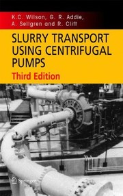 Slurry Transport Using Centrifugal Pumps Cover Image