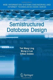 Semistructured Database Design Cover Image