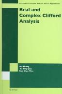 Real and Complex Clifford Analysis Cover Image