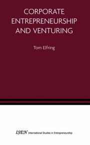 Corporate Entrepreneurship and Venturing Cover Image