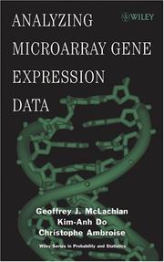 Analysing microarray gene expression data  Cover Image