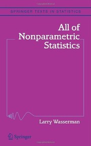 All of Nonparametric Statistics Cover Image