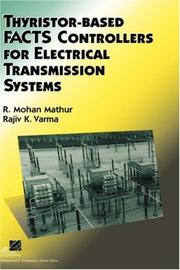 Thyristor-based FACTS controllers for electrical transmission systems /  Cover Image