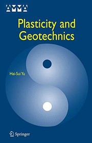 Plasticity and Geotechnics Cover Image