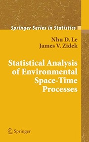 Statistical Analysis of Environmental Space-Time Processes Cover Image