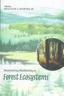 Maintaining biodiversity in forest ecosystems /  Cover Image