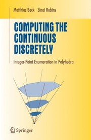 Computing the Continuous Discretely Integer-Point Enumeration in Polyhedra  Cover Image