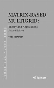 Matrix-Based Multigrid Theory and Applications  Cover Image