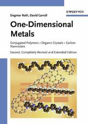 One-dimensional metals : conjugated polymers, organic crystals, carbon nanotubes  Cover Image