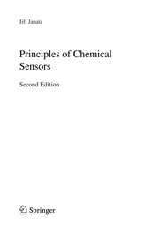 Principles of Chemical Sensors Cover Image