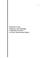 Go to record Elements of the geometry and topology of minimal surfaces ...