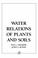 Go to record Water relations of plants and solids /
