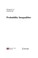 Go to record Probability Inequalities